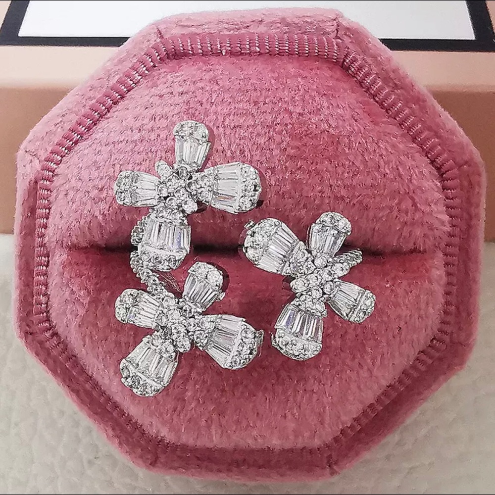 Adjustable Silver Butterfly Ring
